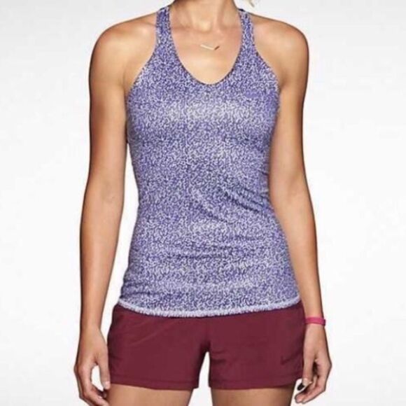 Nike Advantage Printed Tennis Tank Top Size Medium - Picture 1 of 16